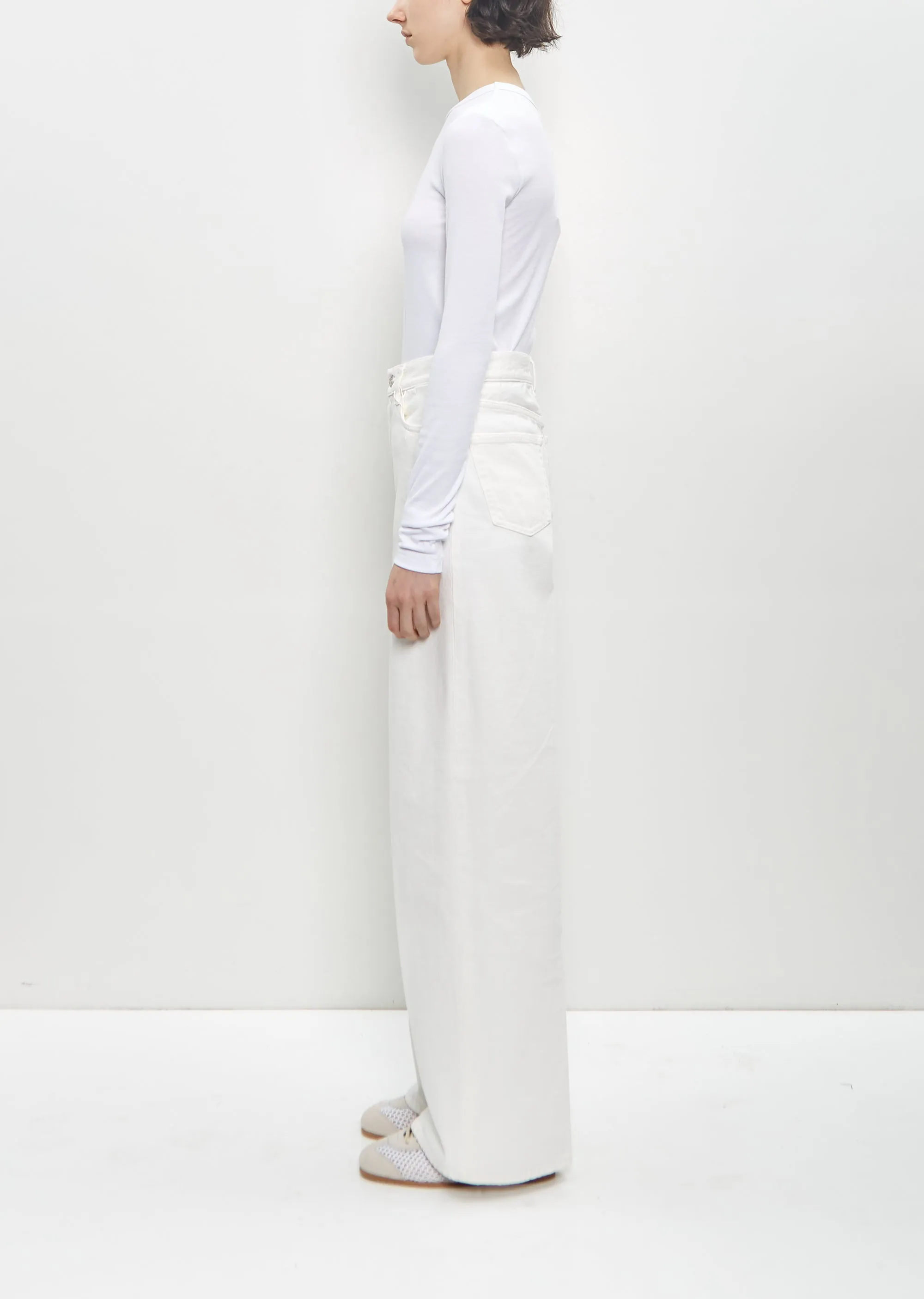 Organic Cotton Wide Leg Denim sold by La Garconne product image thumbnail 2