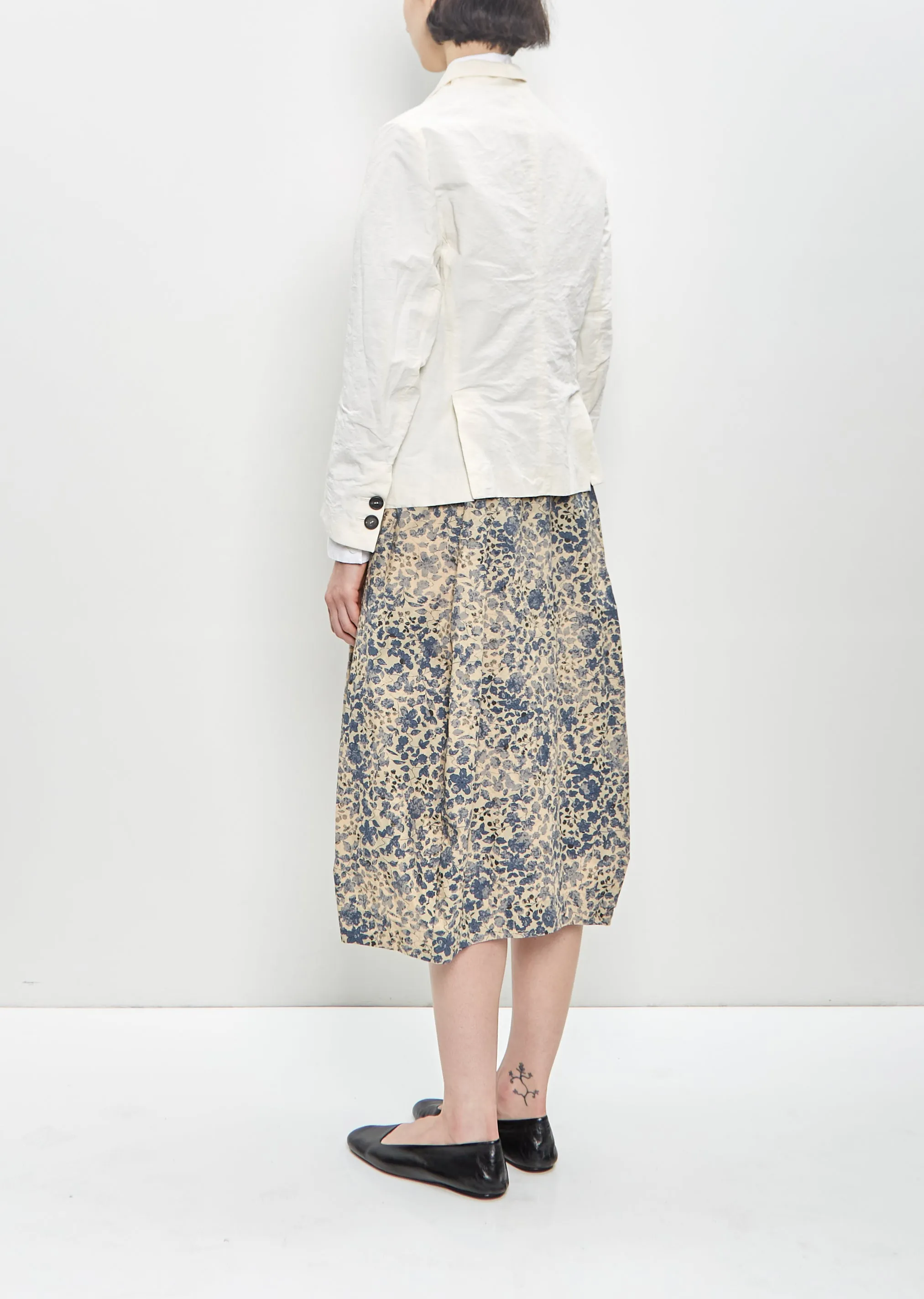 Cotton Linen Tyrol Jacket — Off White sold by La Garconne product image thumbnail 3