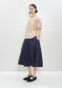 Cotton Tyrol Shirt — Dusty Pink sold by La Garconne