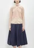 Cotton Tyrol Shirt — Dusty Pink sold by La Garconne