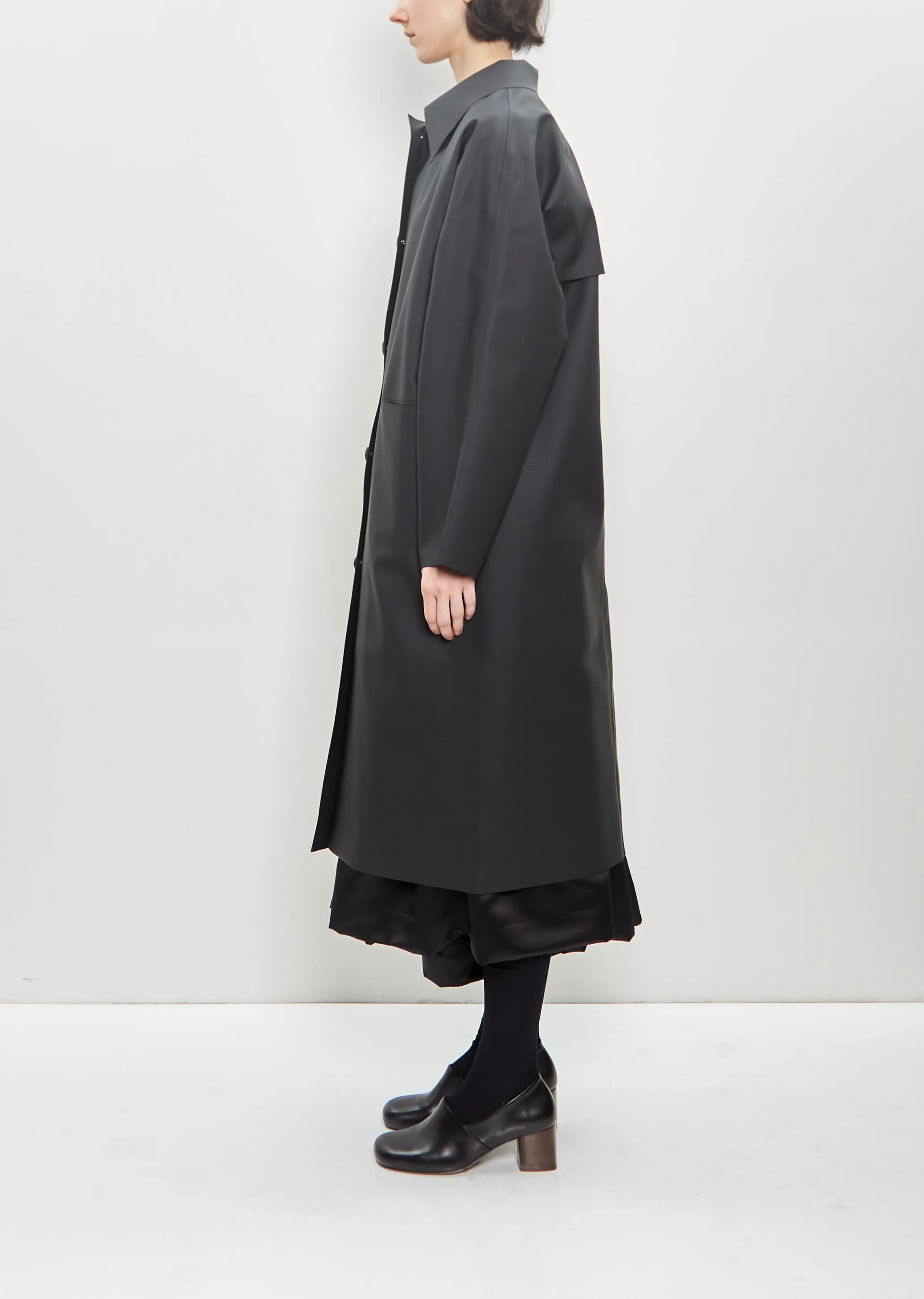 Rubber Original Below Coat — Black sold by La Garconne product image thumbnail 2