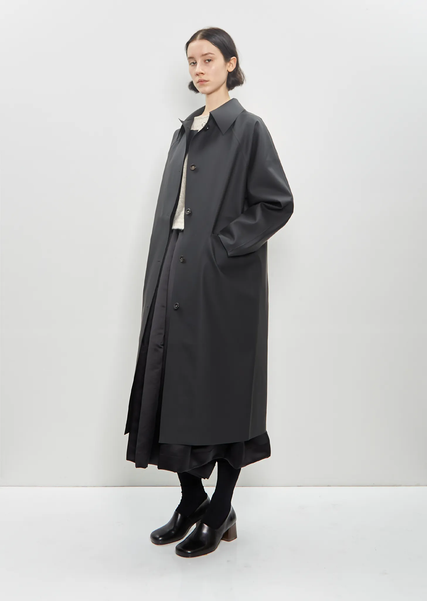 Rubber Original Below Coat — Black sold by La Garconne product image thumbnail 4