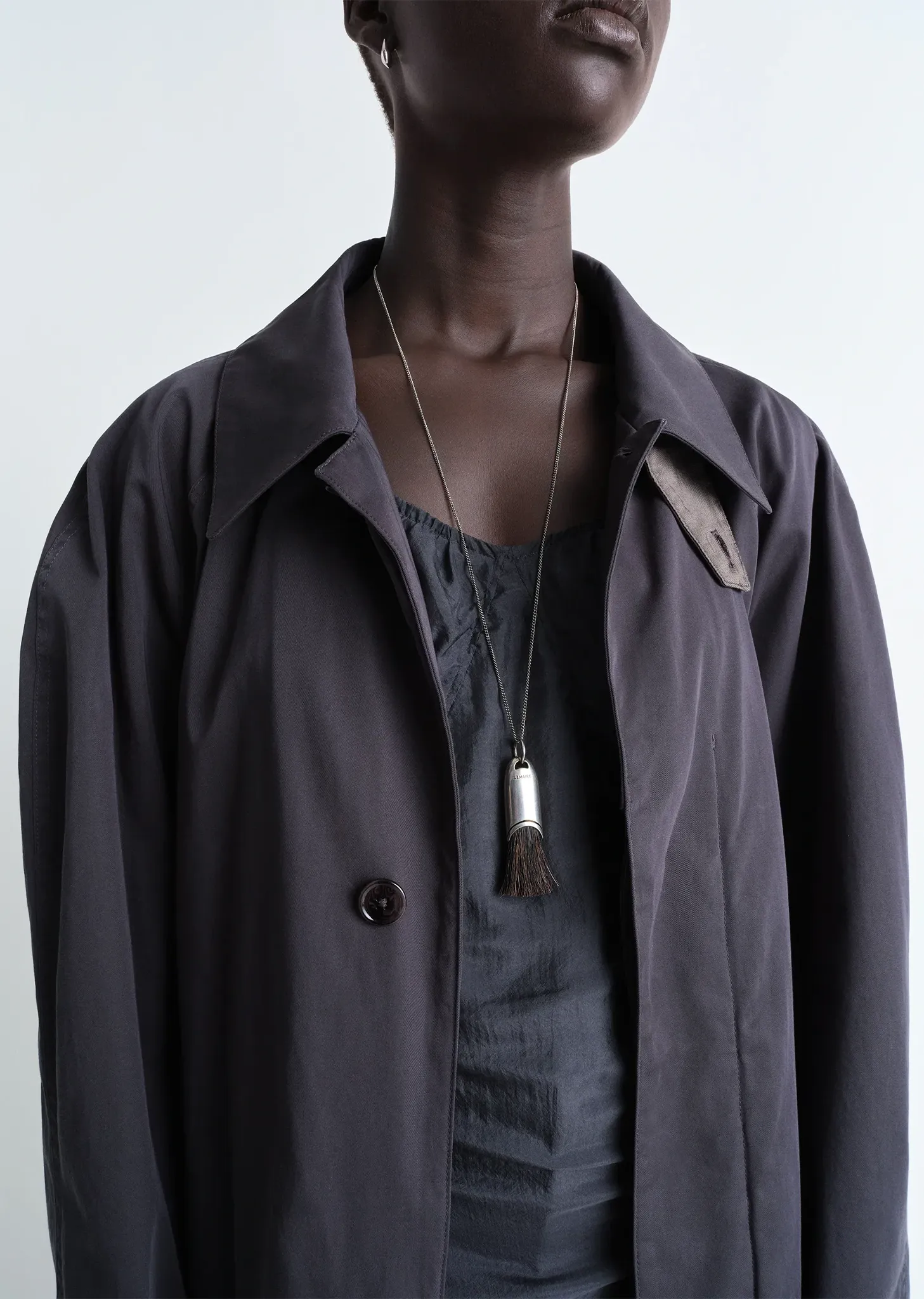 Personal Brush Necklace — Salt and Pepper sold by La Garconne product image thumbnail 3