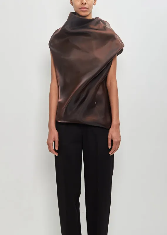 Organza Eau Top sold by La Garconne
