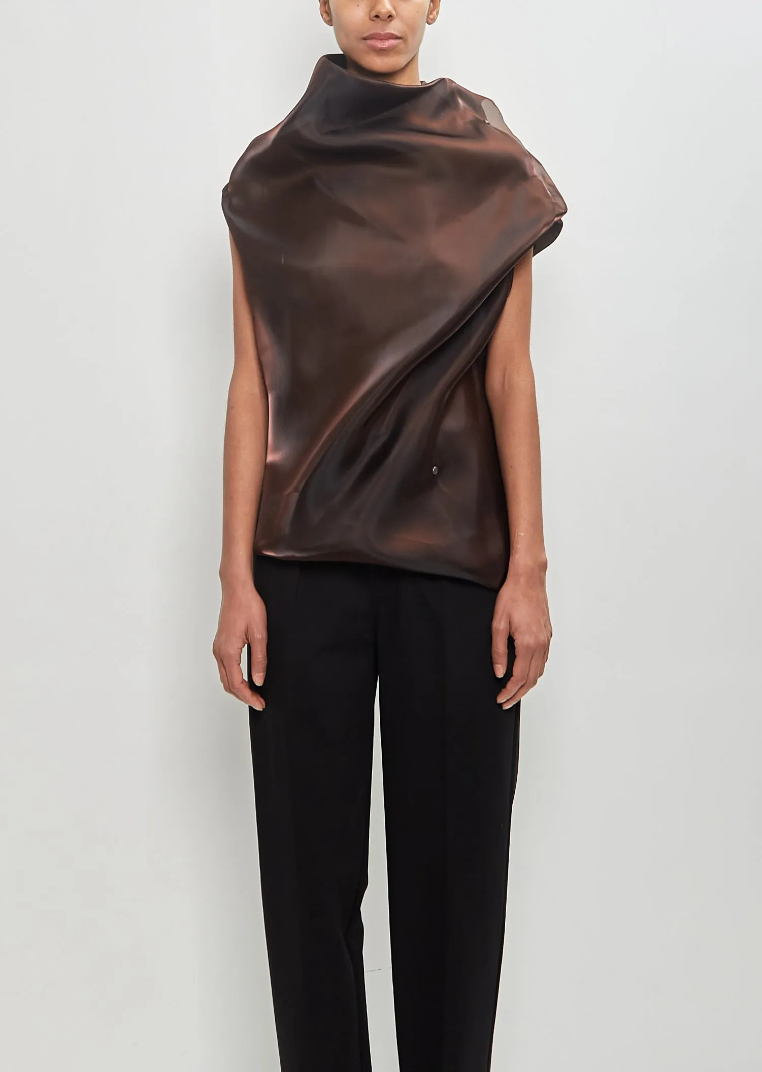 Organza Eau Top sold by La Garconne