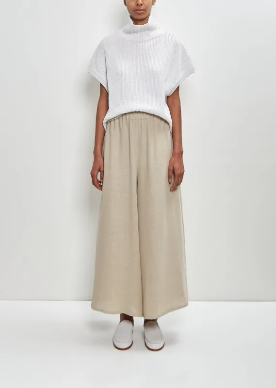 Linen Gaucho Pants sold by La Garconne