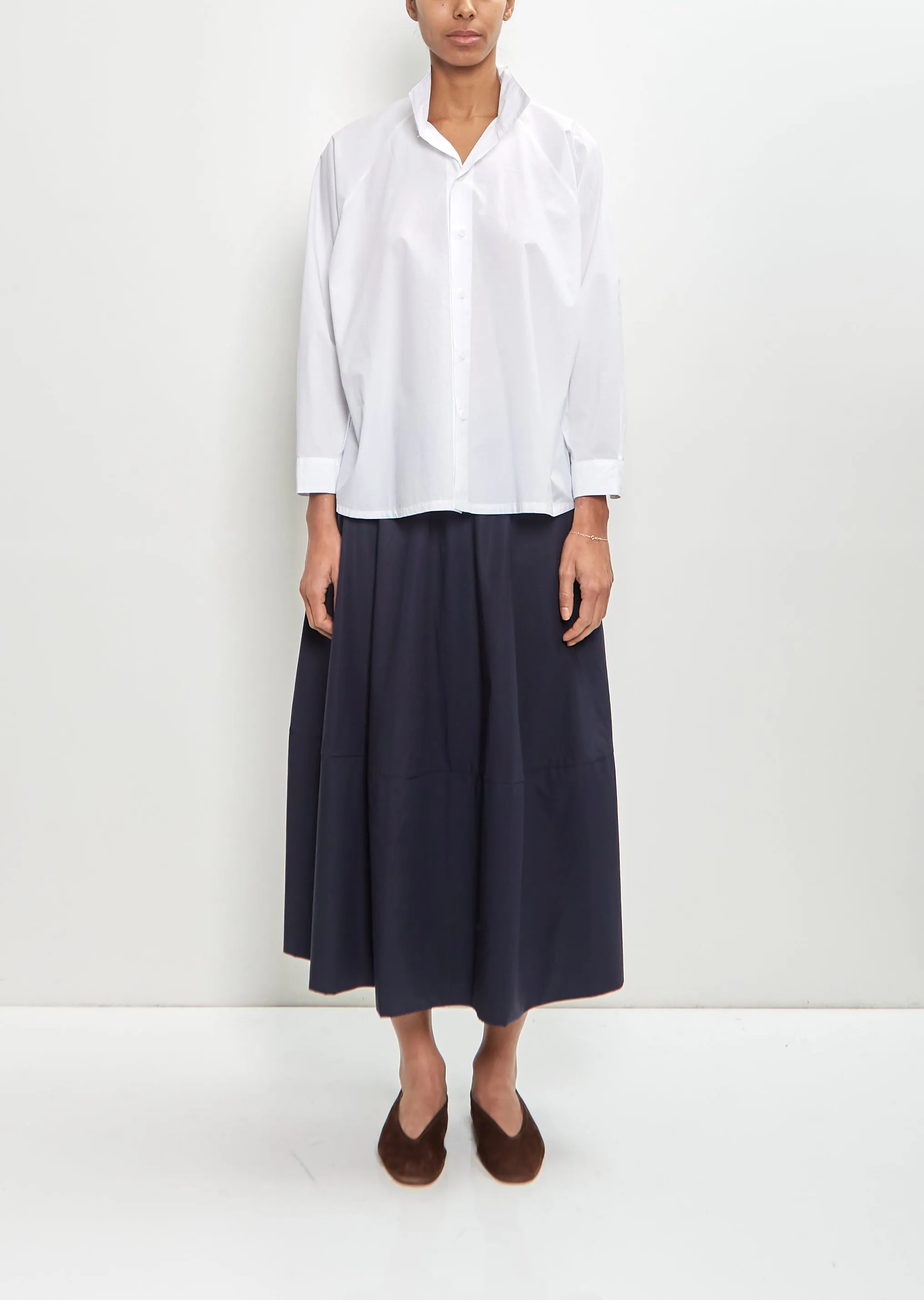 Cotton Marella Shirt — White sold by La Garconne product image thumbnail 5