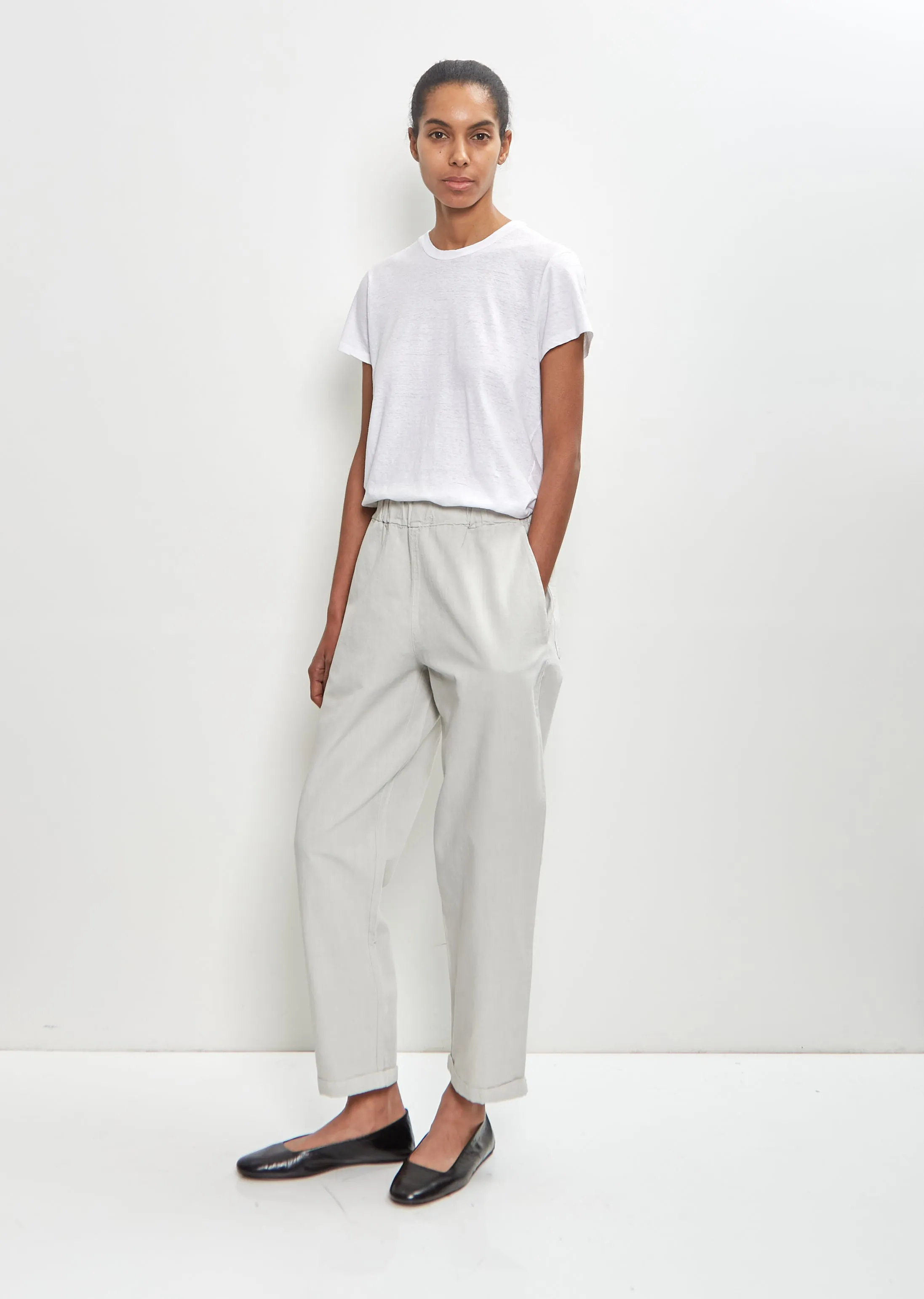 Cotton Linen Vela Pant — Vapor sold by La Garconne product image thumbnail 4