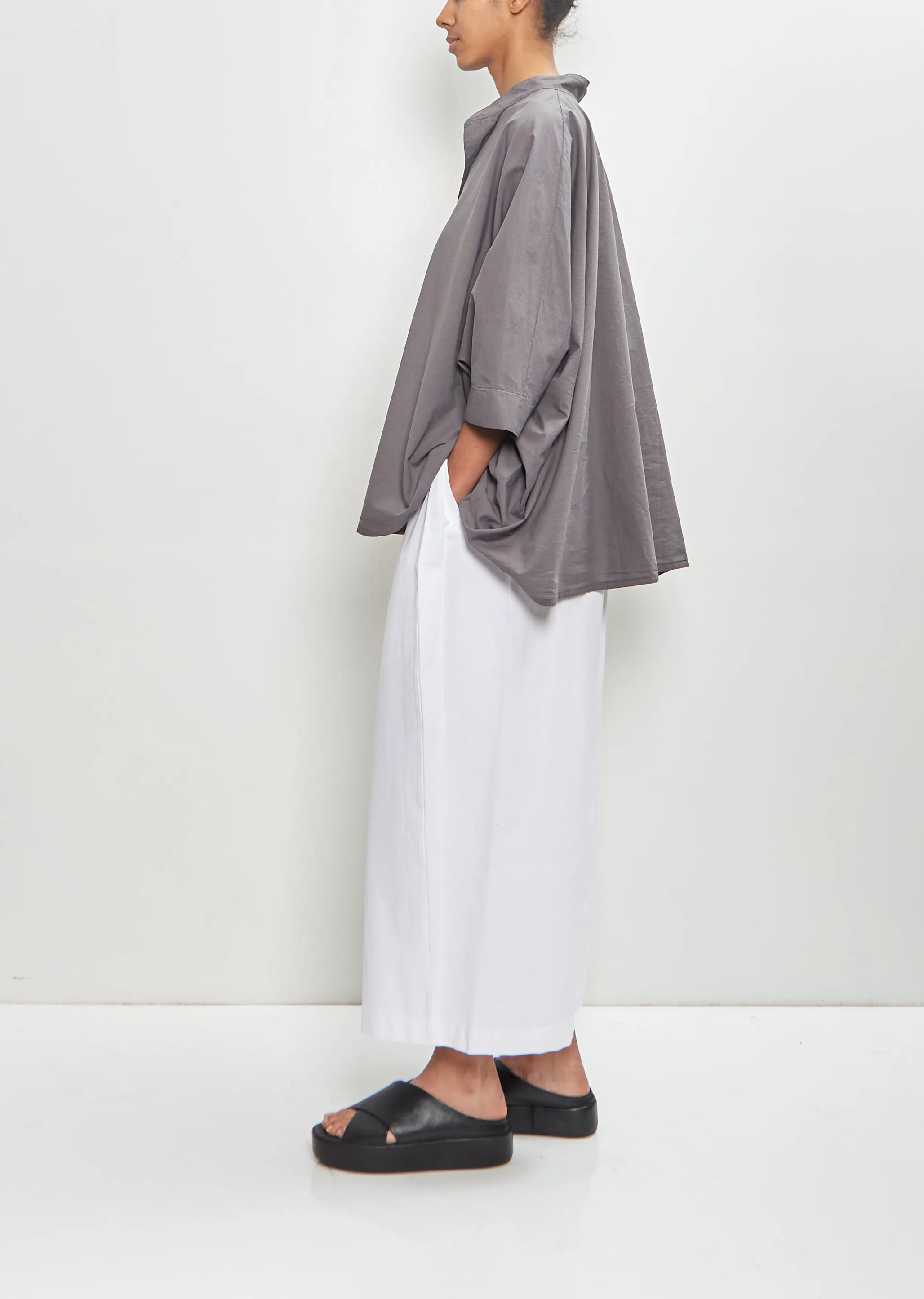 Cotton Storto Pant — White sold by La Garconne product image thumbnail 2