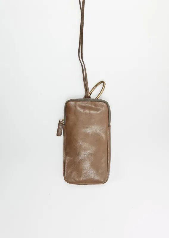 Phone Pocket — Olive sold by La Garconne