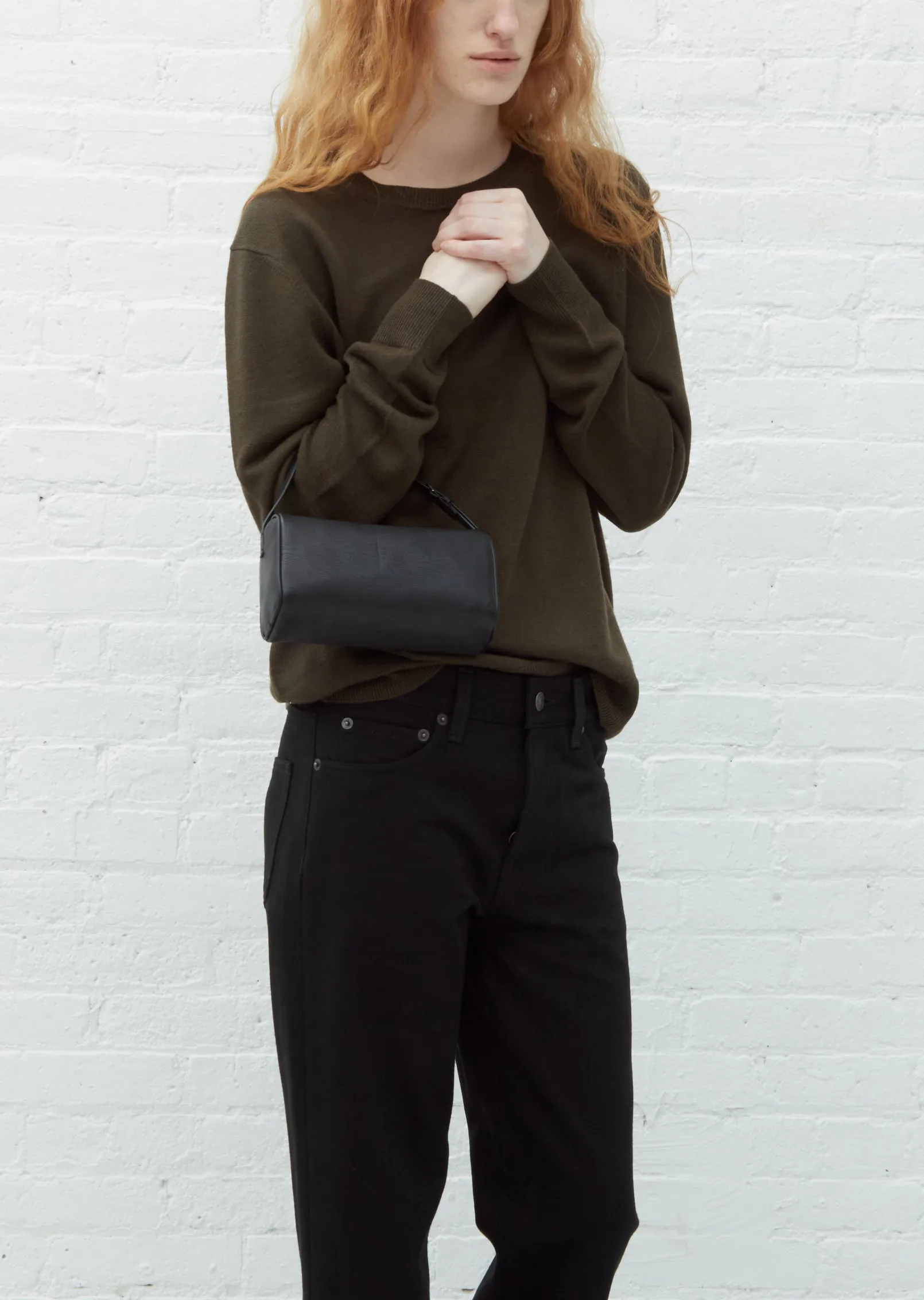 Grain Leather 90's Bag sold by La Garconne product image thumbnail 3