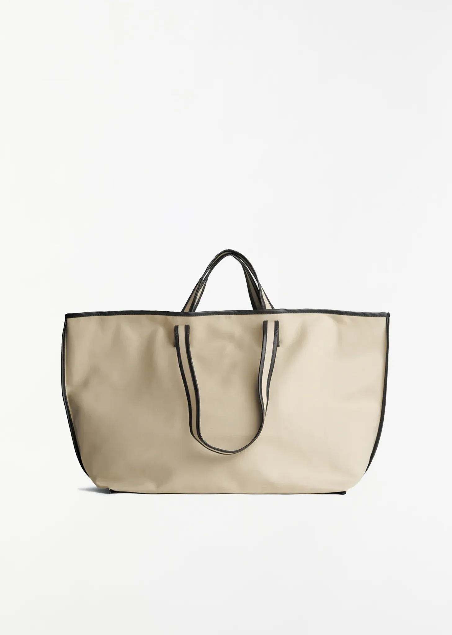 Tote Canvas — Beige sold by La Garconne