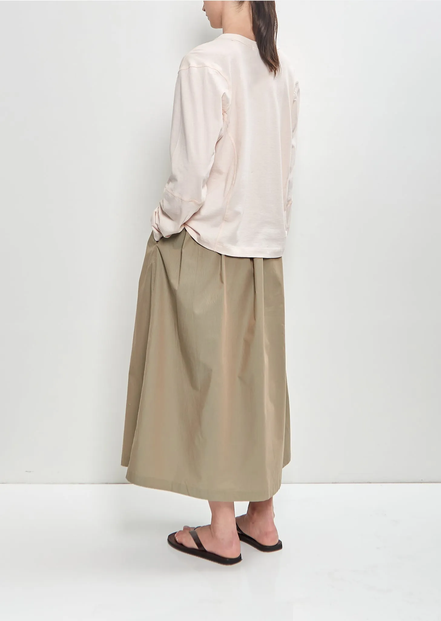 Coverstitch Long Sleeve T-Shirt — Quartz sold by La Garconne product image thumbnail 3