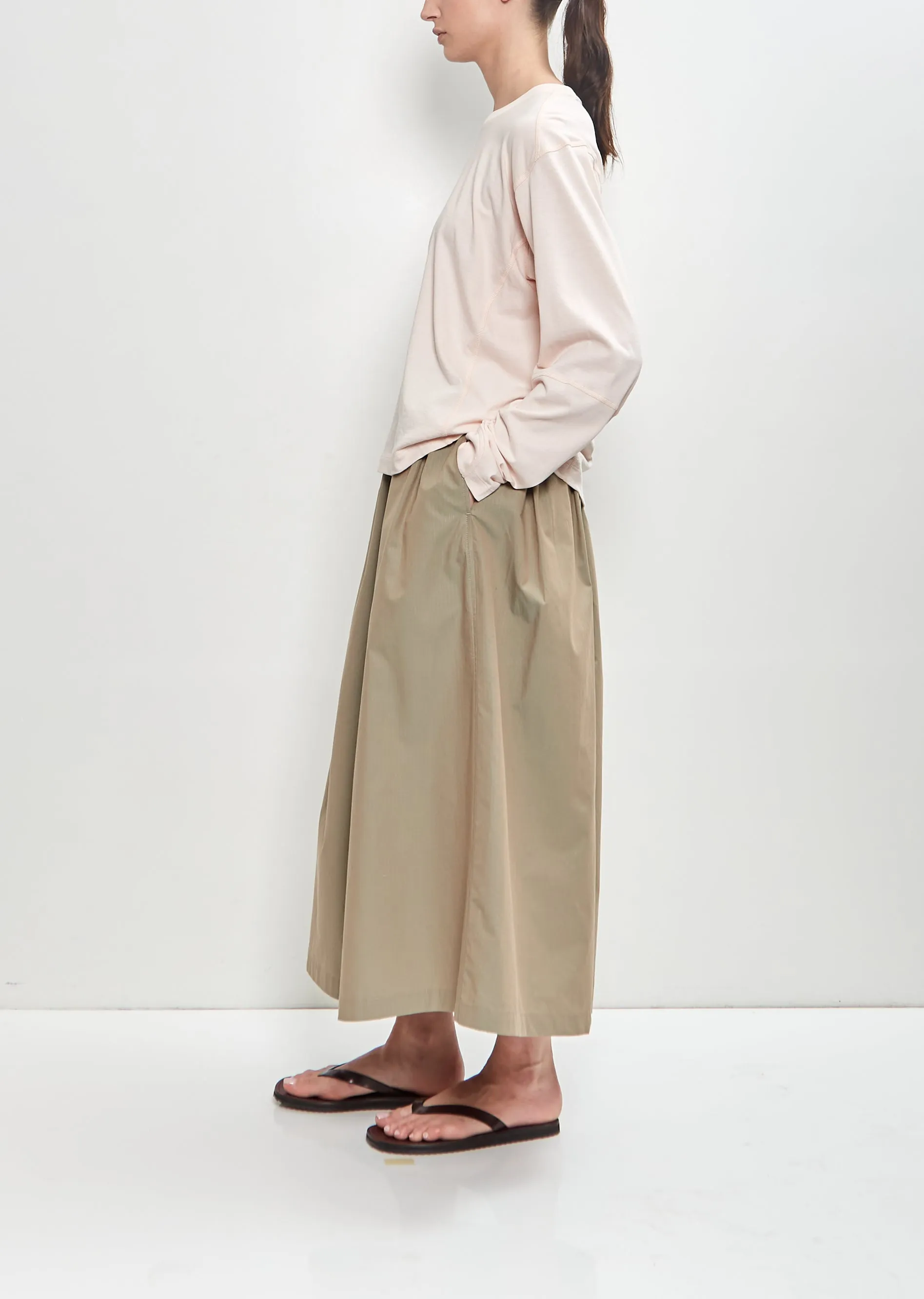 Coverstitch Long Sleeve T-Shirt — Quartz sold by La Garconne product image thumbnail 2