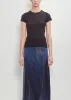Tencel Silk Hierloom Tee sold by La Garconne