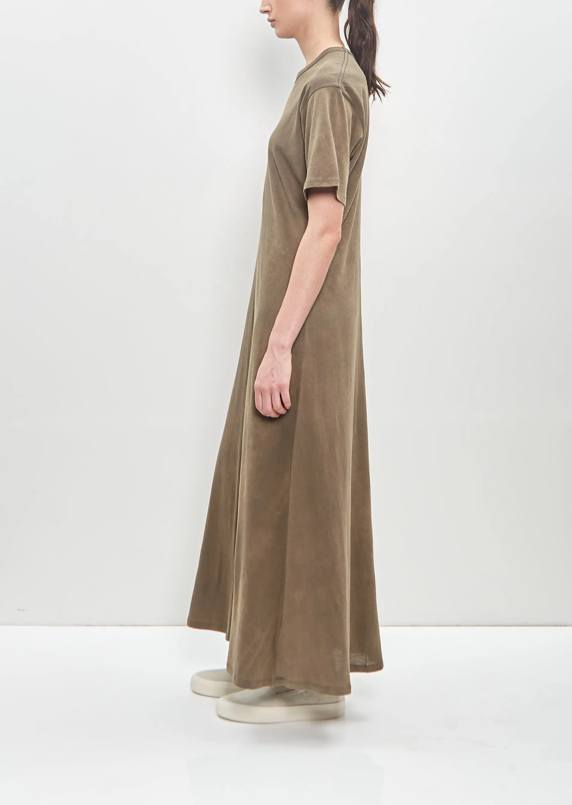Organic Cotton Sunbleached Draped Dress sold by La Garconne product image thumbnail 2