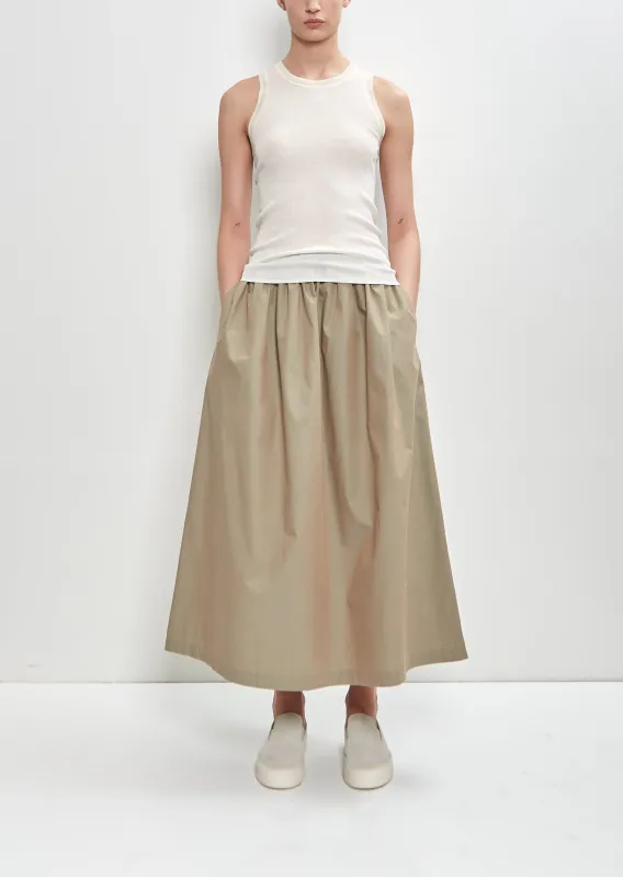 Cotton Pull-On Skirt sold by La Garconne