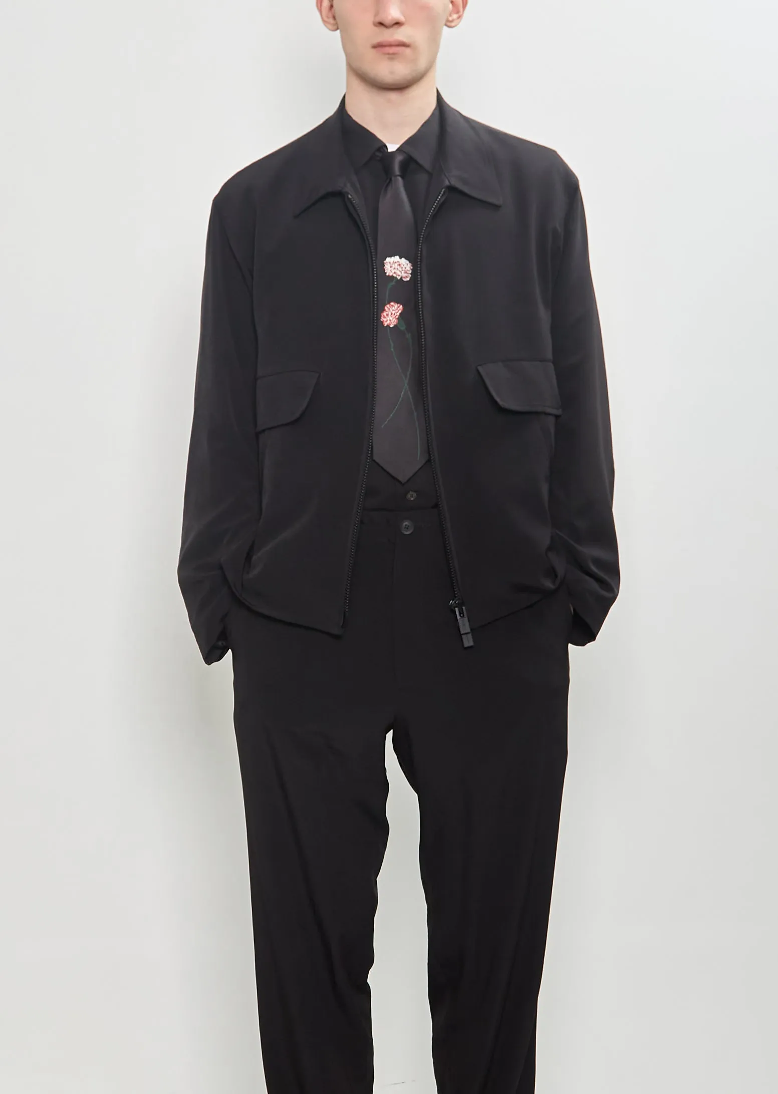 Derby Tie — Black sold by La Garconne product image thumbnail 5