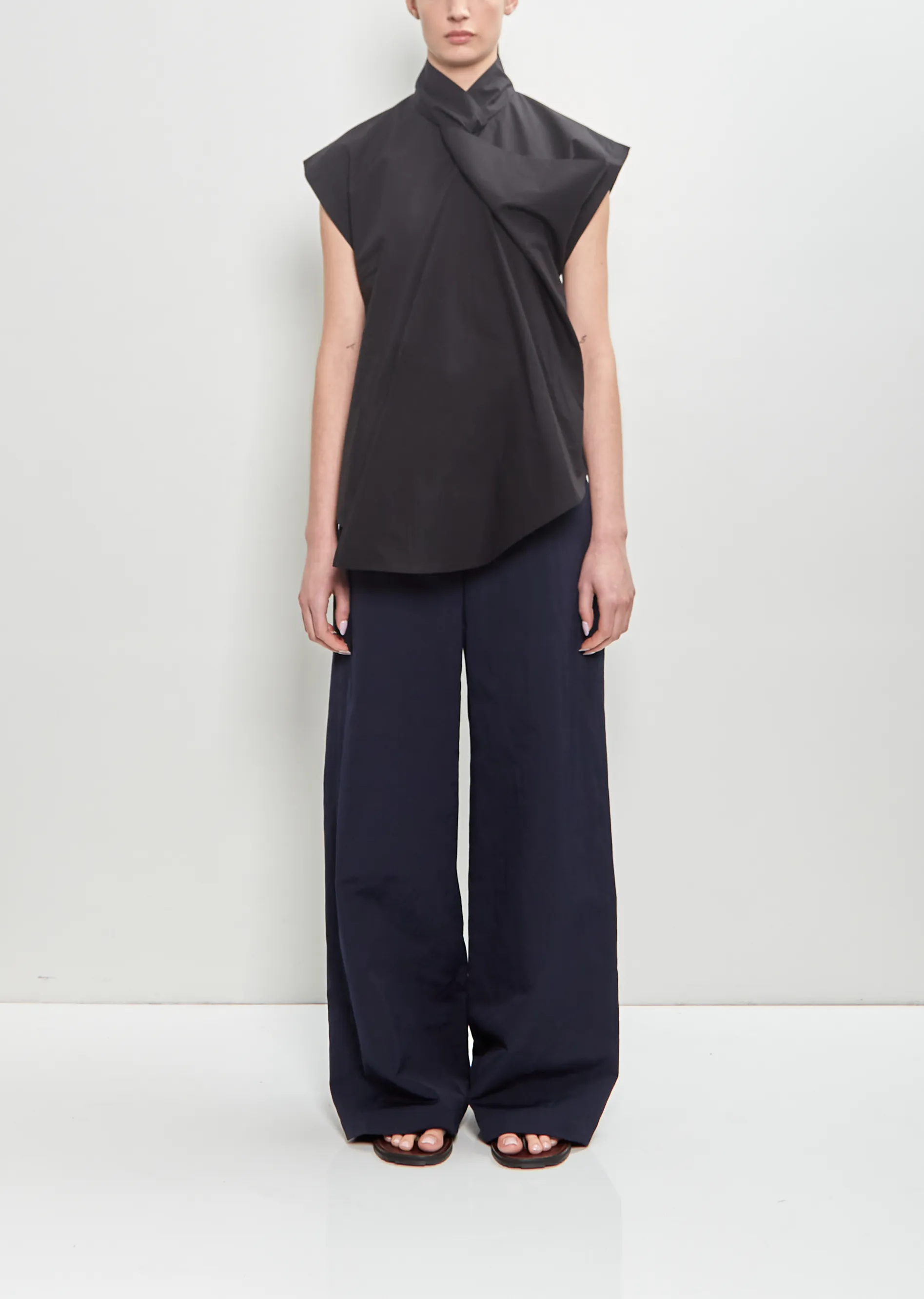 Cotton Scarf Top sold by La Garconne product image thumbnail 5