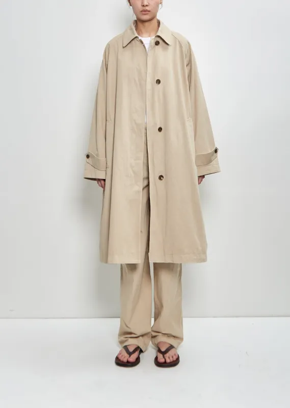 Cotton Linen Tavishina Coat sold by La Garconne