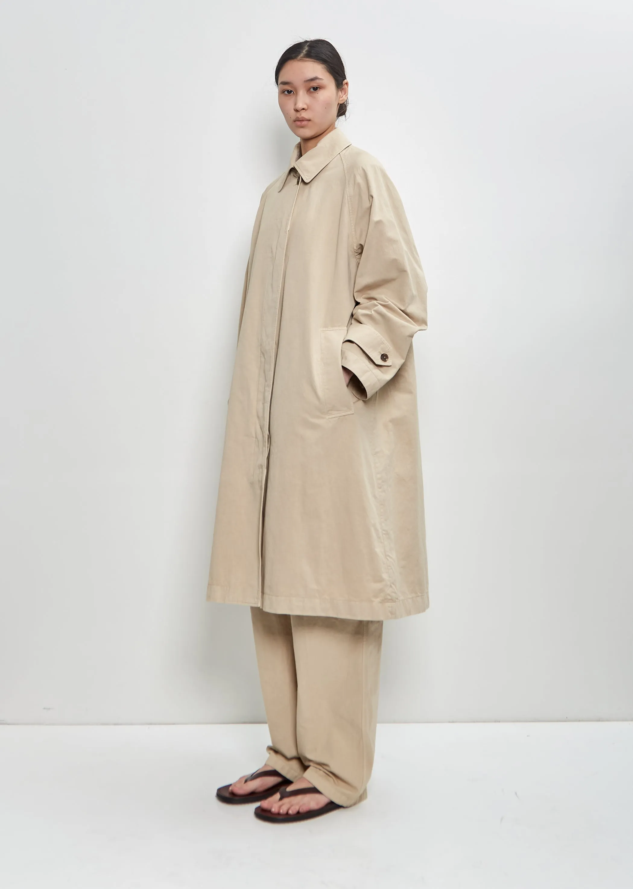 Cotton Linen Tavishina Coat sold by La Garconne product image thumbnail 4