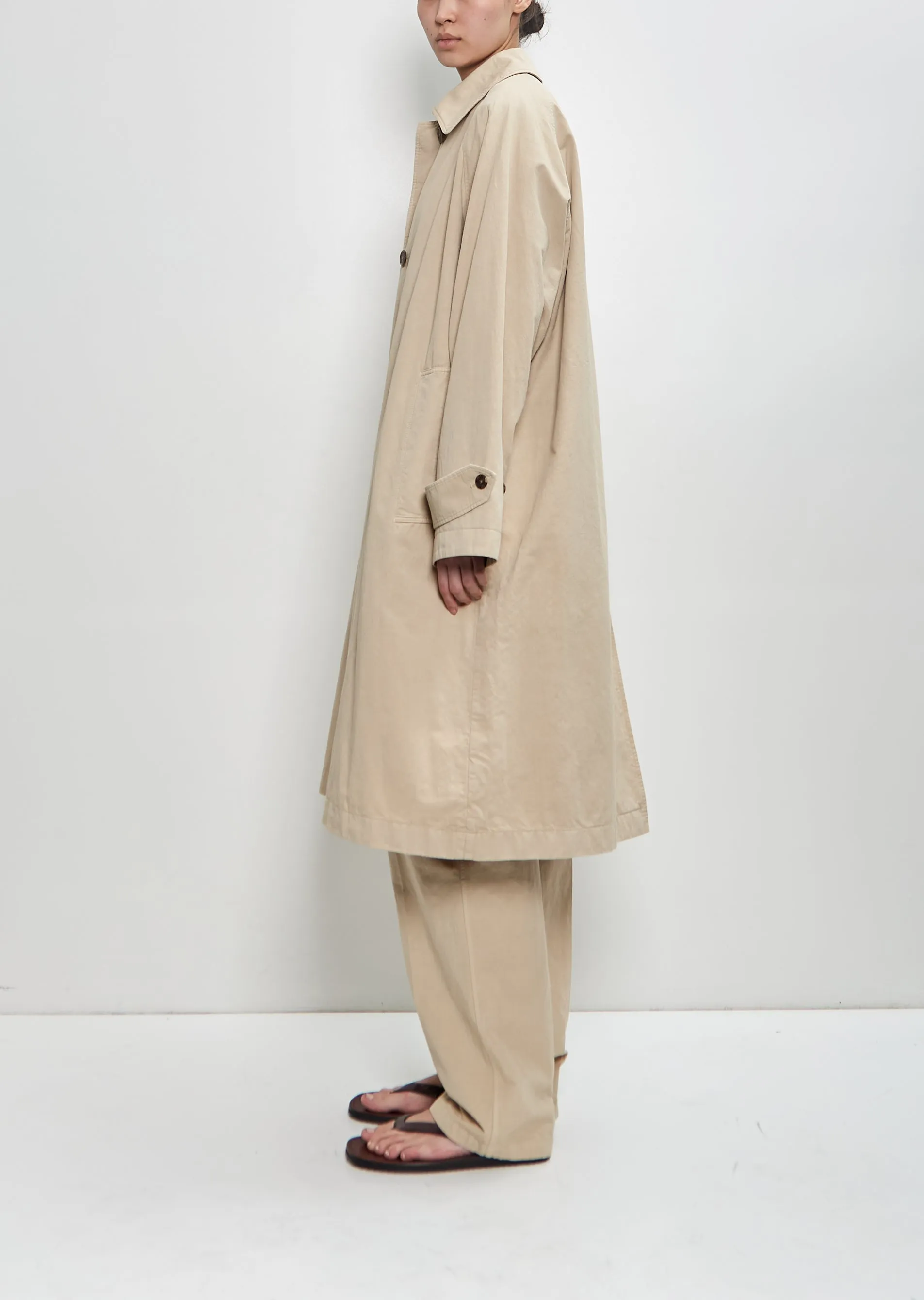 Cotton Linen Tavishina Coat sold by La Garconne product image thumbnail 2