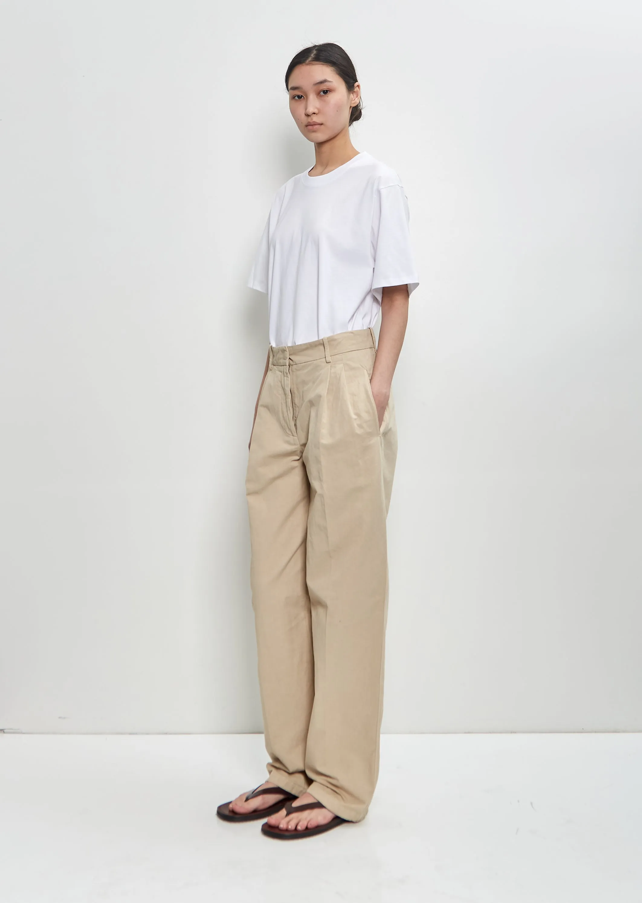 Cotton Linen Lilas Pant sold by La Garconne product image thumbnail 4