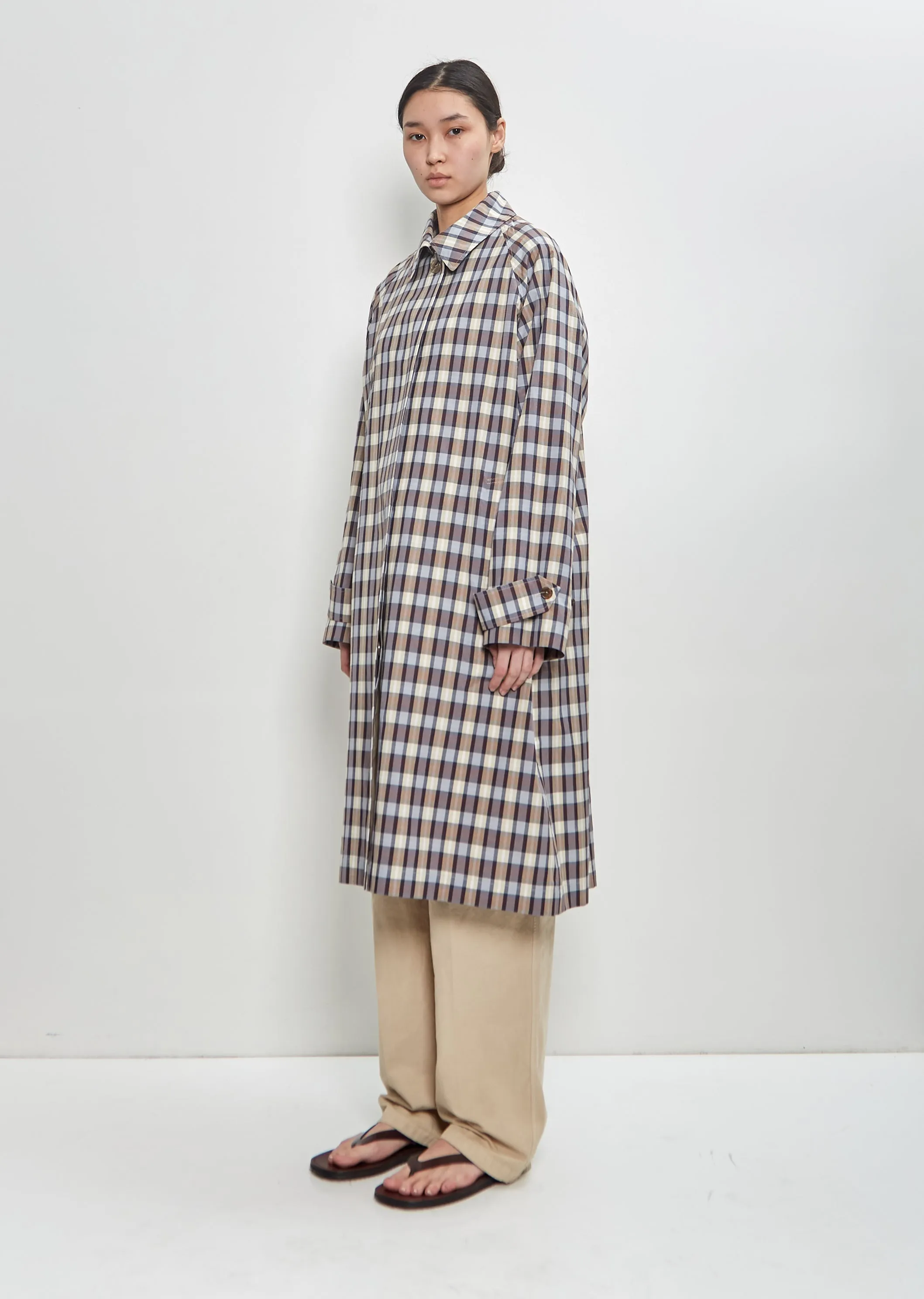 Silk Cotton Tavishina Coat sold by La Garconne product image thumbnail 4