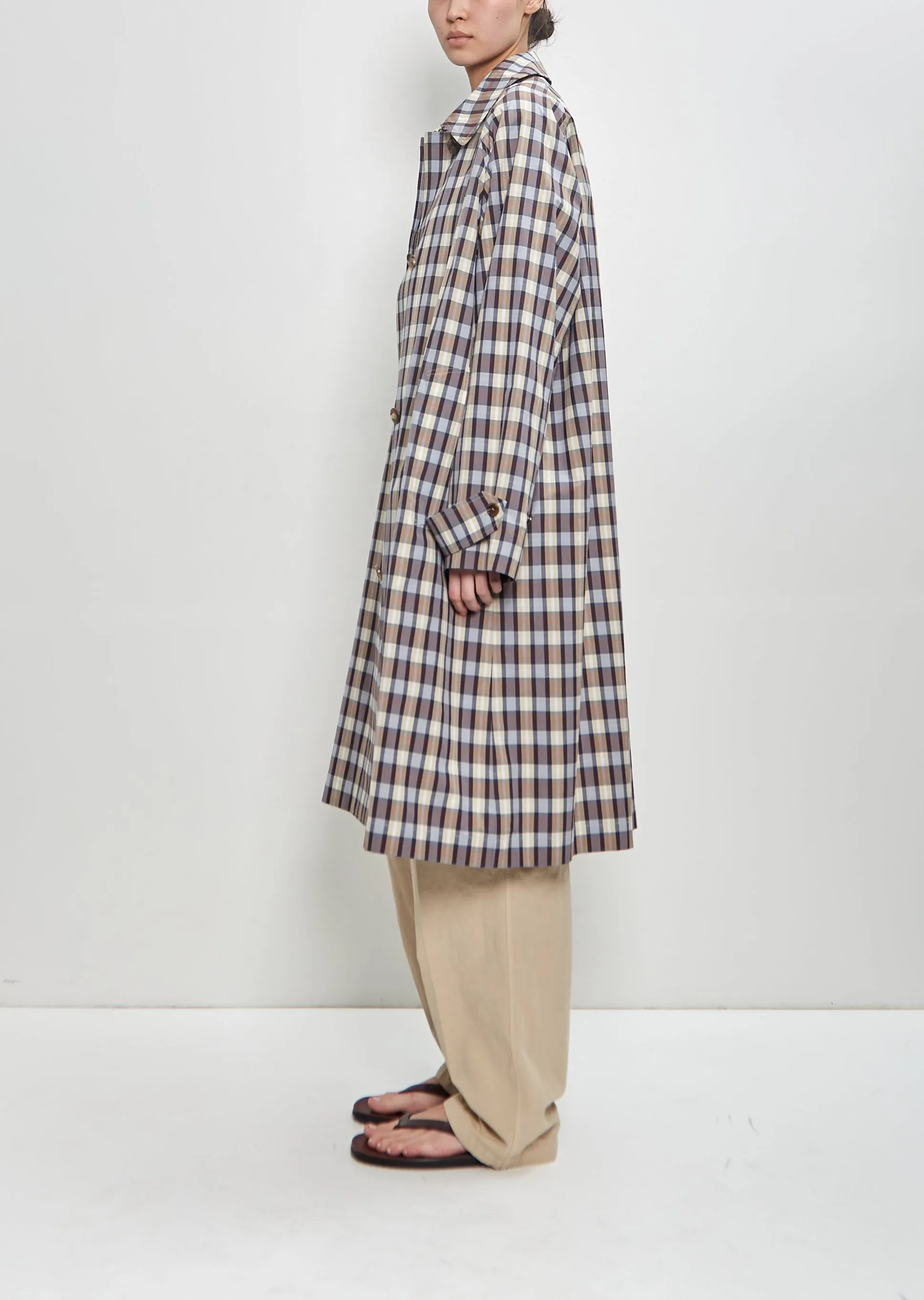 Silk Cotton Tavishina Coat sold by La Garconne product image thumbnail 2