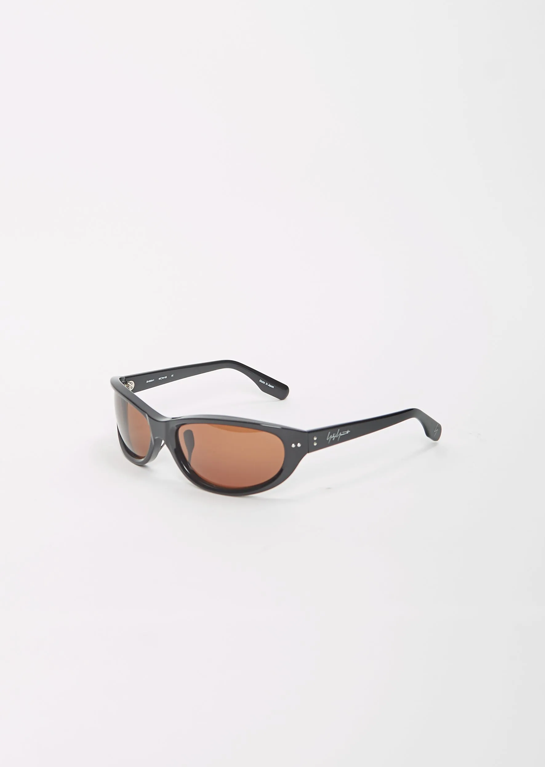 8 Curve Sunglasses — Brown sold by La Garconne product image thumbnail 2