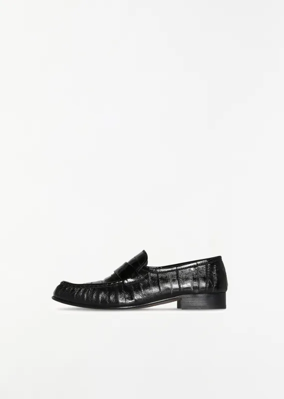 Soft Loafer — Black sold by La Garconne