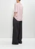 Cotton Hatro Short Sleeve T-Shirt — Light Pink sold by La Garconne