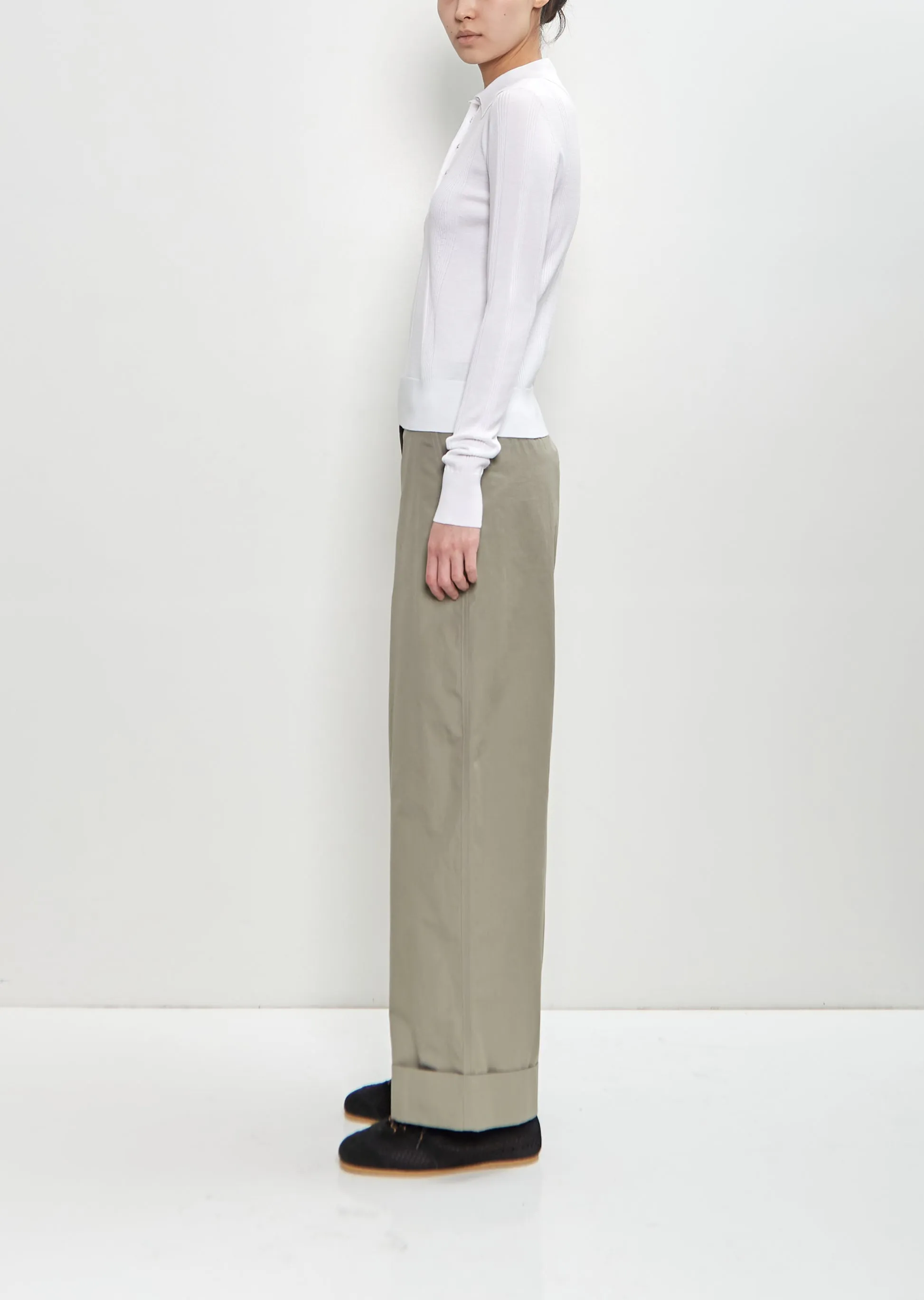 Cotton Touria Long Sleeve Polo sold by La Garconne product image thumbnail 2