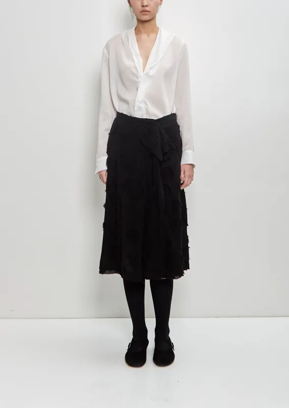 Cotton Flare Skirt sold by La Garconne