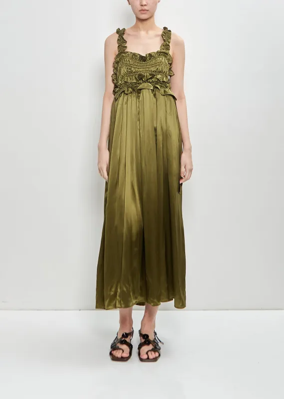 Silk Giovanna Dress sold by La Garconne