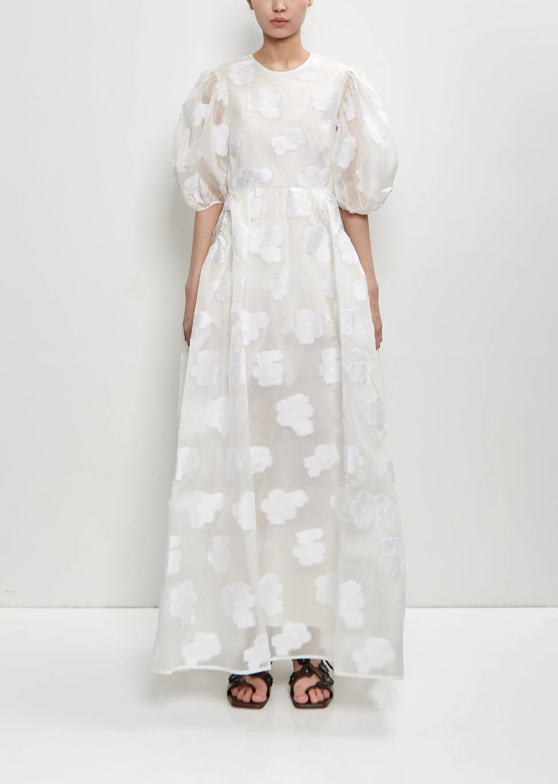 Silk Blend Lola Dress sold by La Garconne