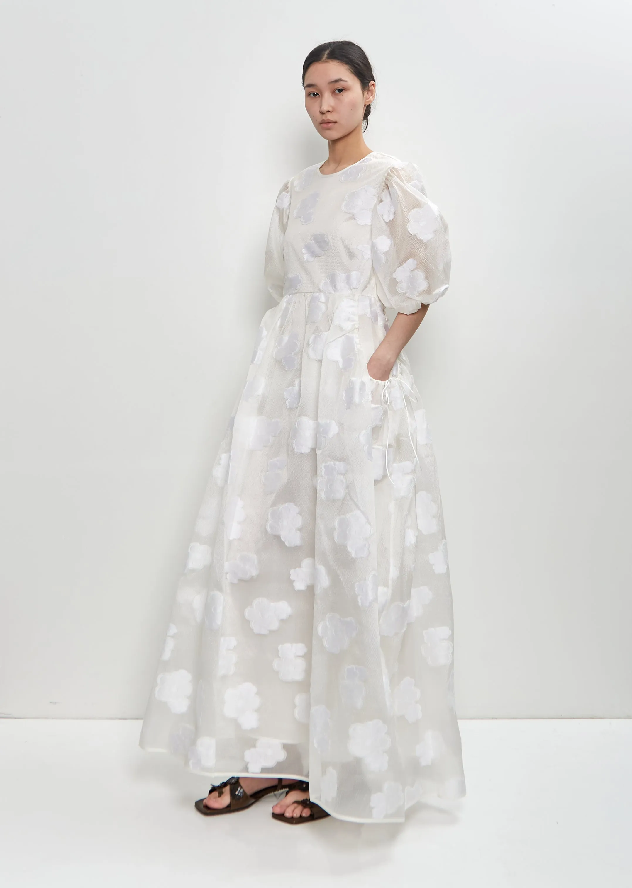 Silk Blend Lola Dress sold by La Garconne product image thumbnail 4