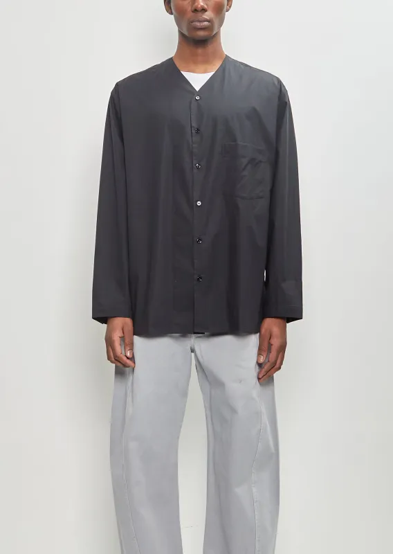 V Neck Shirt Buttondown sold by La Garconne
