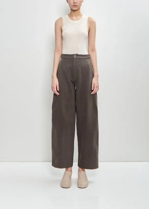 Cotton Twill Pants made by Lauren Manoogian