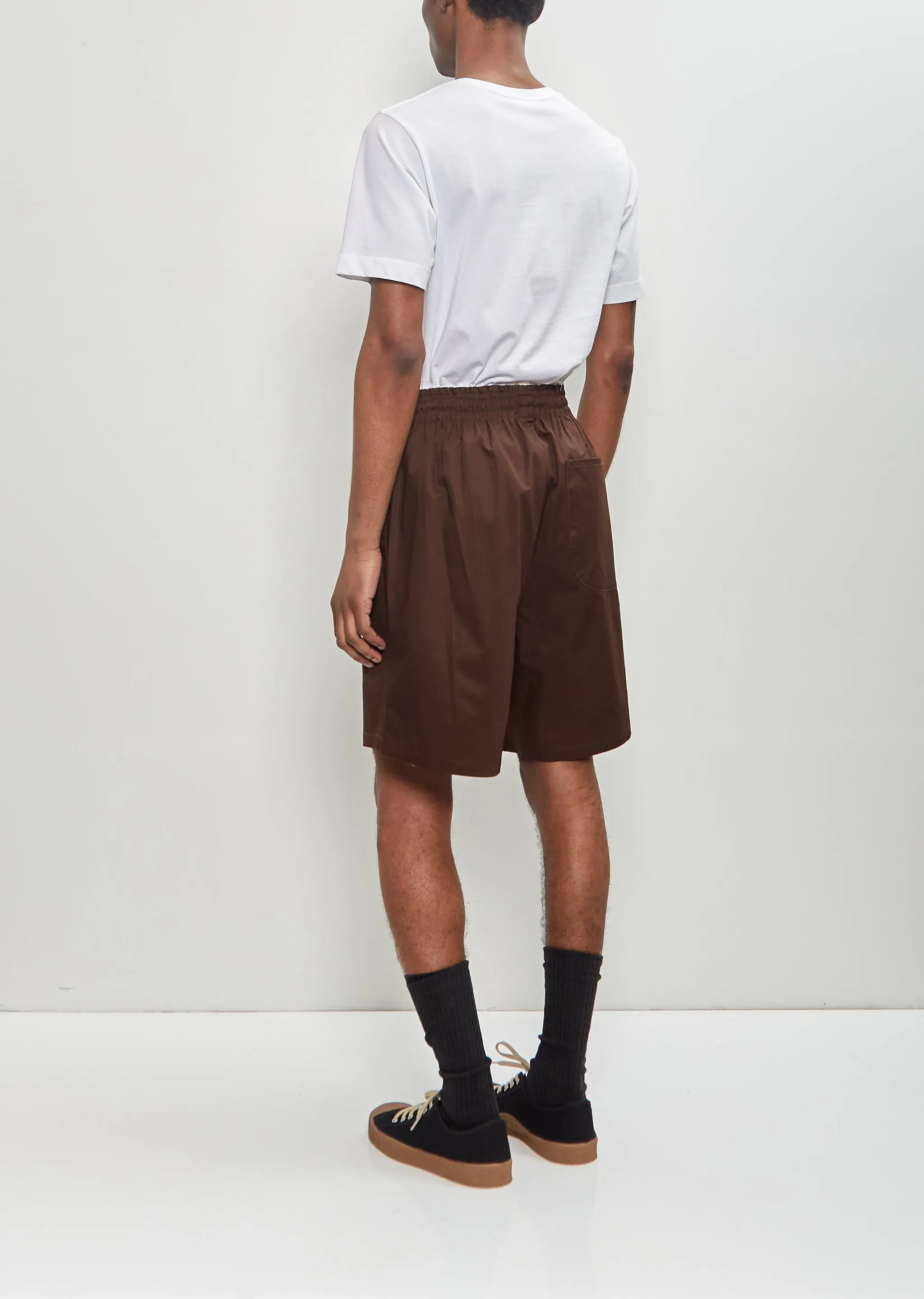 Knee Shorts — Brown sold by La Garconne product image thumbnail 3