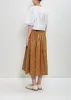 Organic Cotton Skye Skirt — Bronze Floral sold by La Garconne