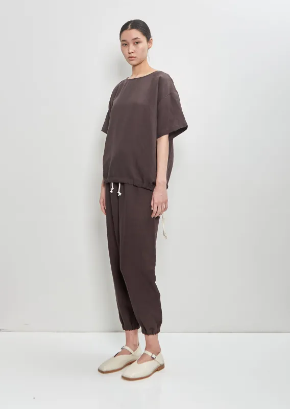 Linen Blend Jethro Joggers sold by La Garconne