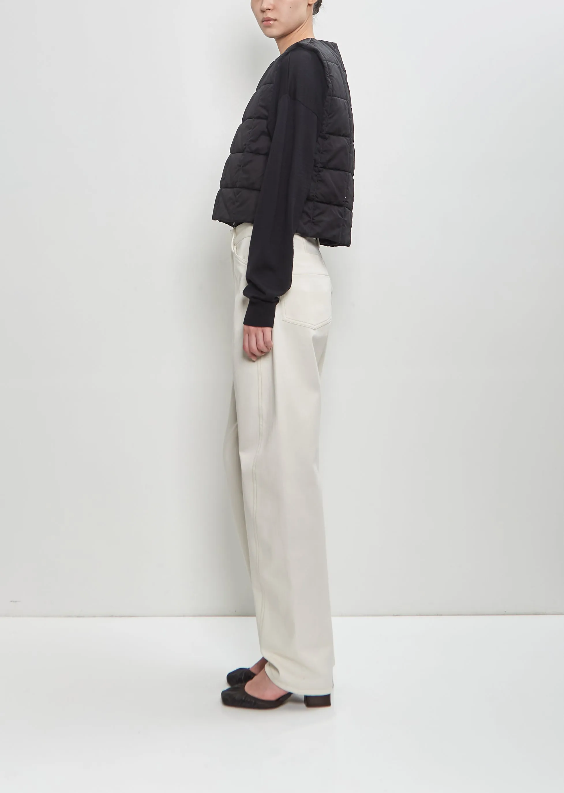 Cotton Wadded Gilet sold by La Garconne product image thumbnail 2
