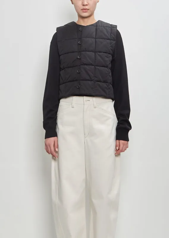 Cotton Wadded Gilet made by Lemaire