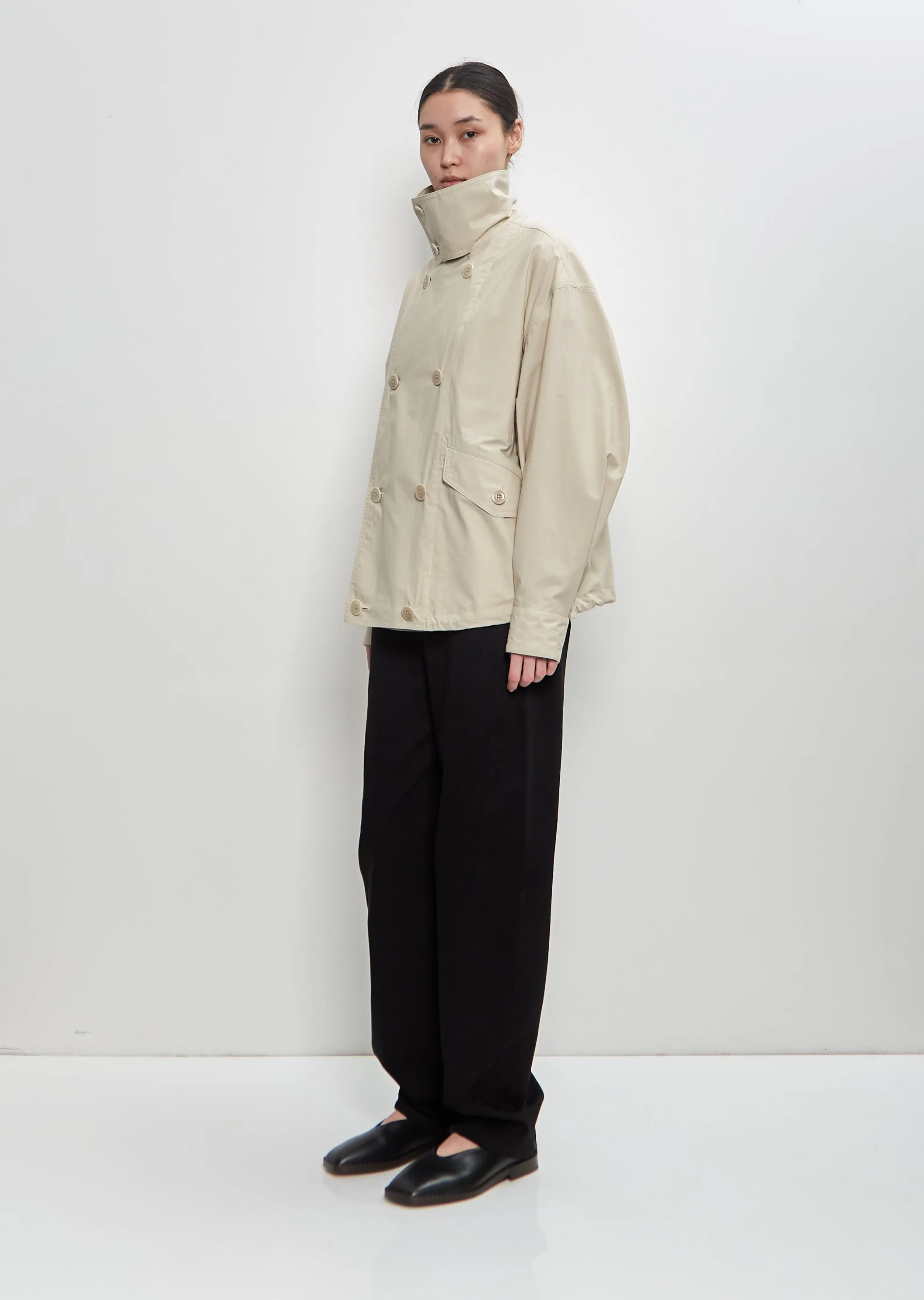 Cotton Double Flap Light Blouson sold by La Garconne