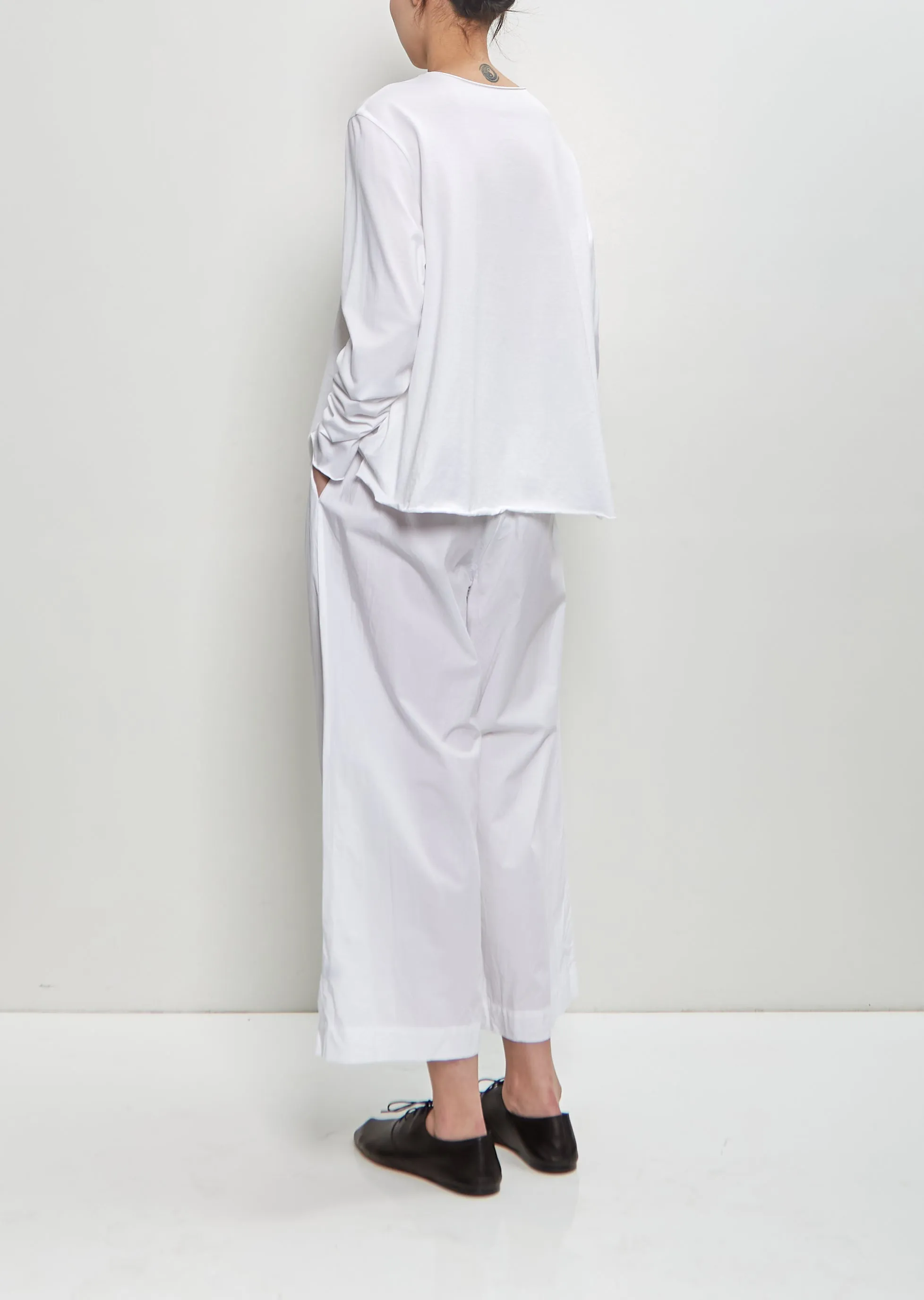 Cotton Jersey Long Sleeve Top OE sold by La Garconne product image thumbnail 3