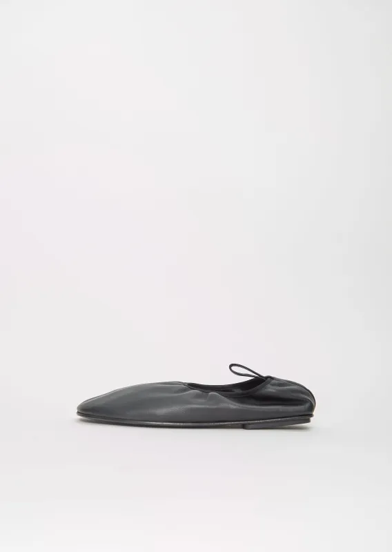 Nappa Leather Flats sold by La Garconne