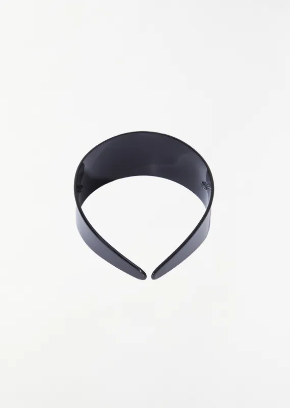 Bessette Headband — Noir made by La Garconne