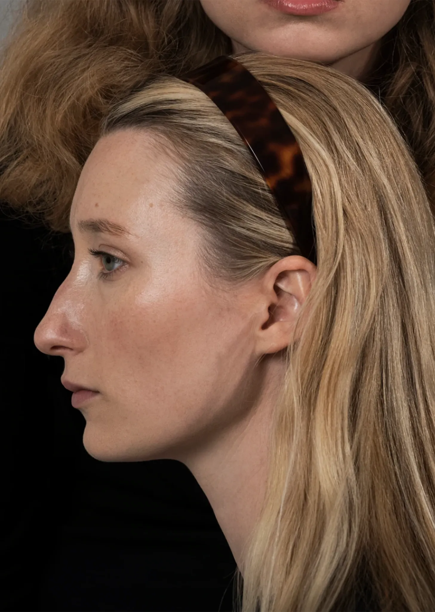 Thin Bessette Headband — Tortoise sold by La Garconne product image thumbnail 2