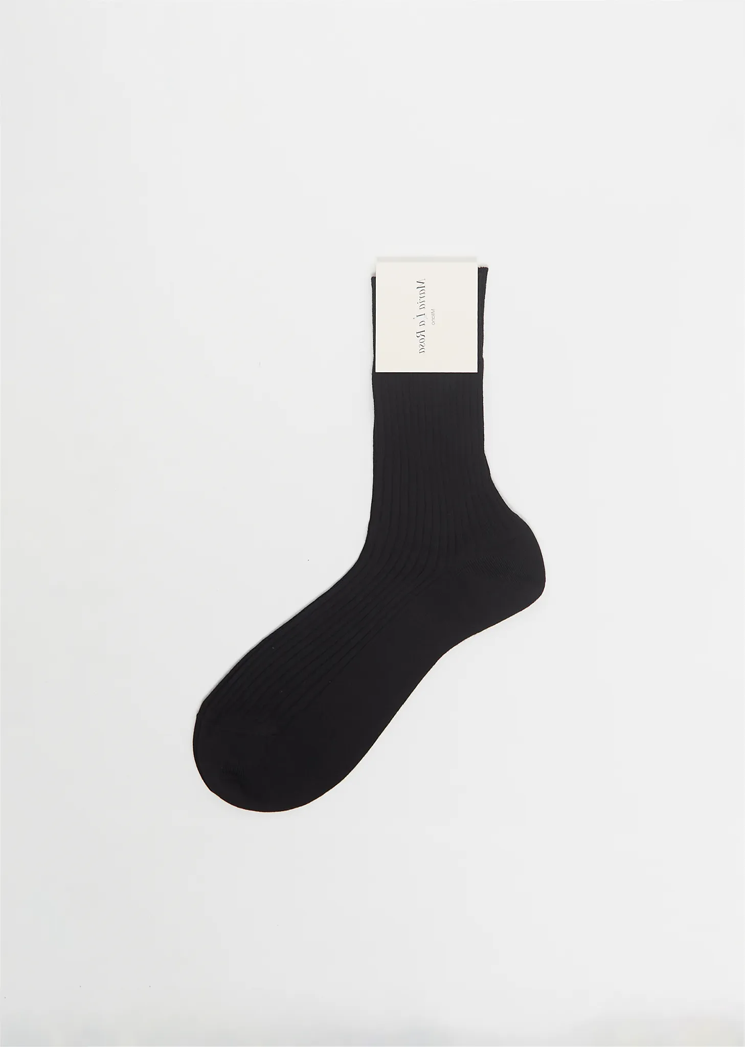 Cotton Bio Socks — Black sold by La Garconne